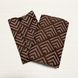 Накладки для смоктання шоколадні Geometry